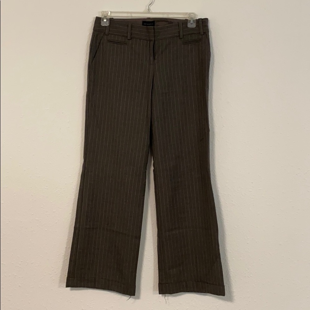 Long Wide Leg Wool Dress Pant
